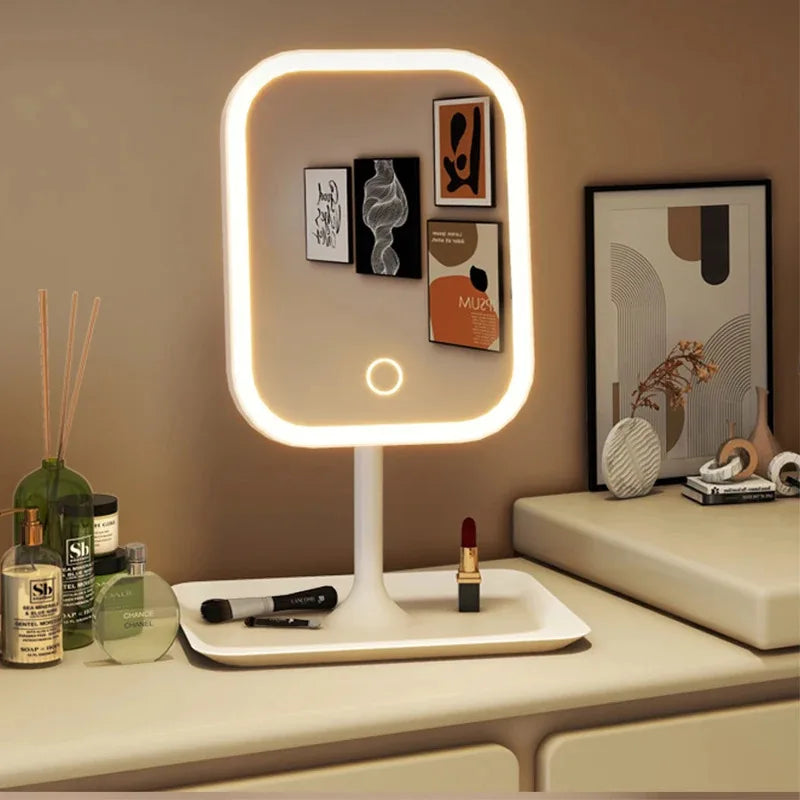 Minimal Desktop Vanity Mirror